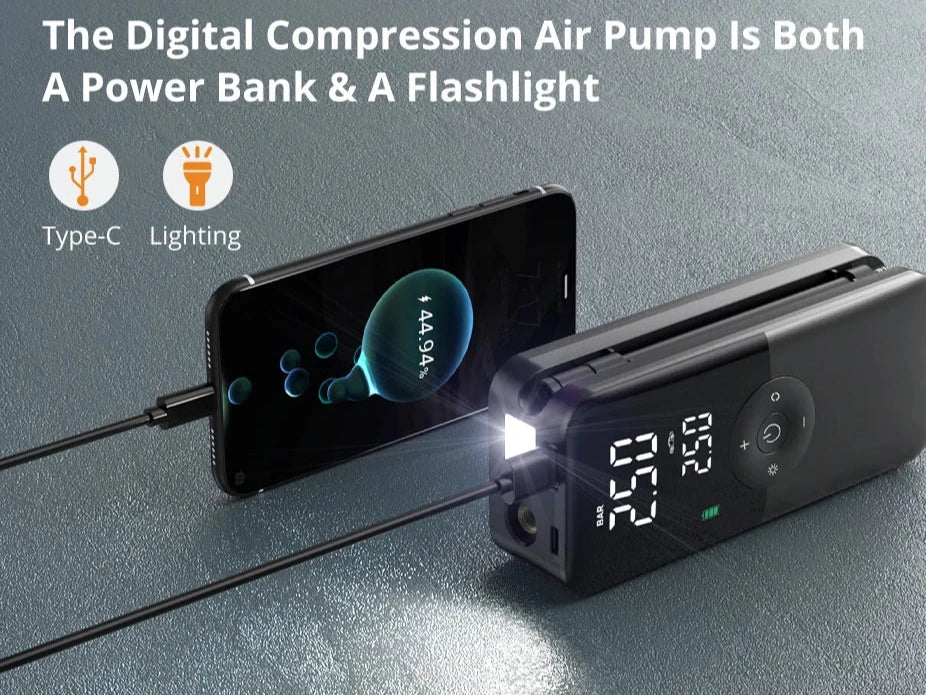 Digital Cordless Air Pump - Pro